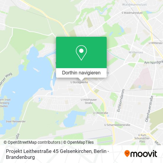 Projekt Leithestraße 45 Gelsenkirchen Karte