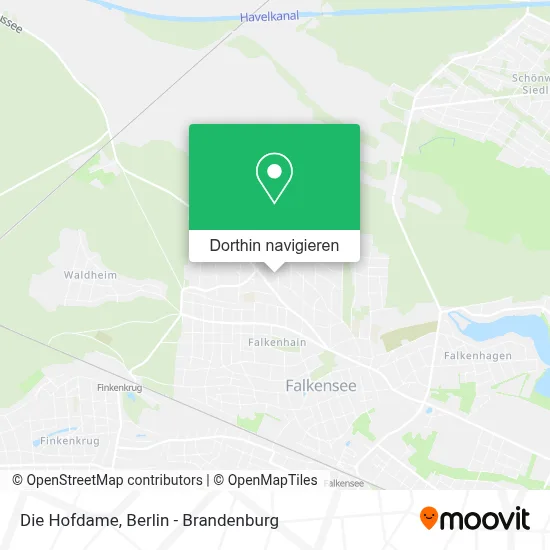 Die Hofdame Karte