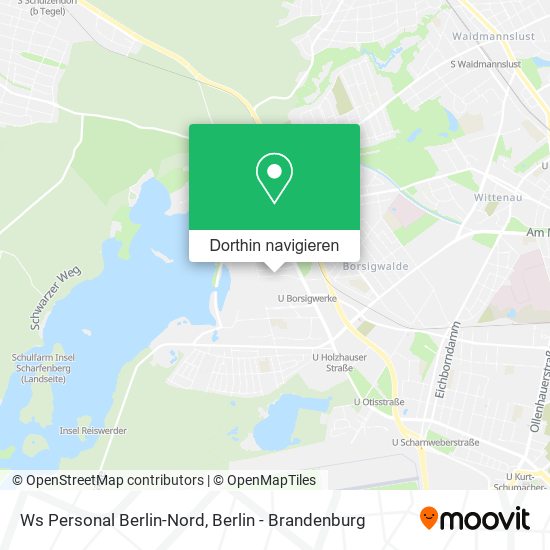 Ws Personal Berlin-Nord Karte