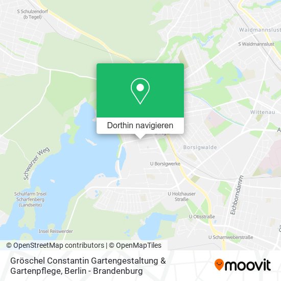 Gröschel Constantin Gartengestaltung & Gartenpflege Karte