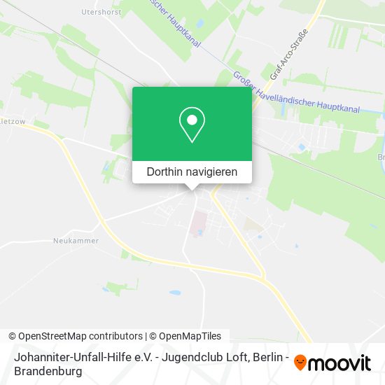 Johanniter-Unfall-Hilfe e.V. - Jugendclub Loft Karte