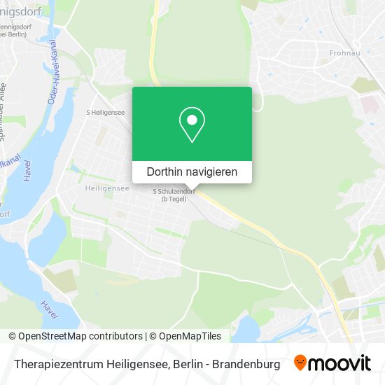 Therapiezentrum Heiligensee Karte