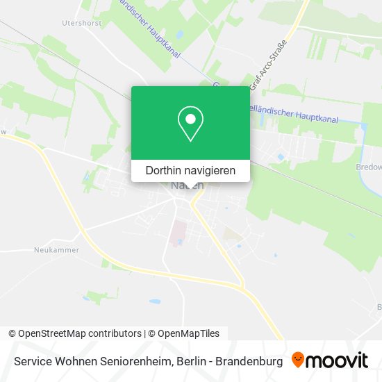 Service Wohnen Seniorenheim Karte