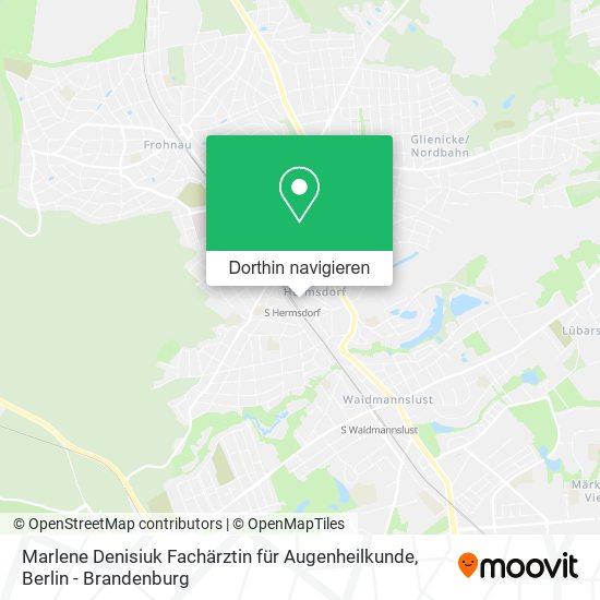 Marlene Denisiuk Fachärztin für Augenheilkunde Karte