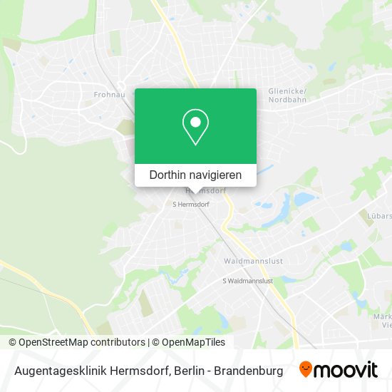 Augentagesklinik Hermsdorf Karte