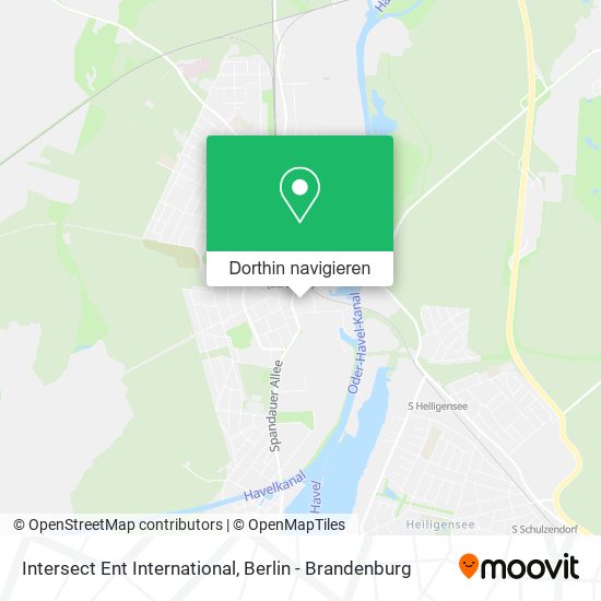 Intersect Ent International Karte