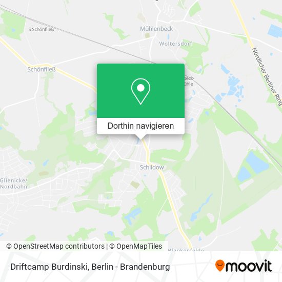 Driftcamp Burdinski Karte