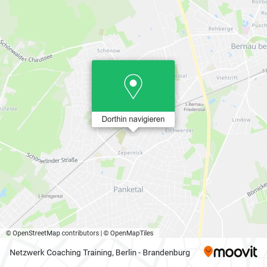 Netzwerk Coaching Training Karte