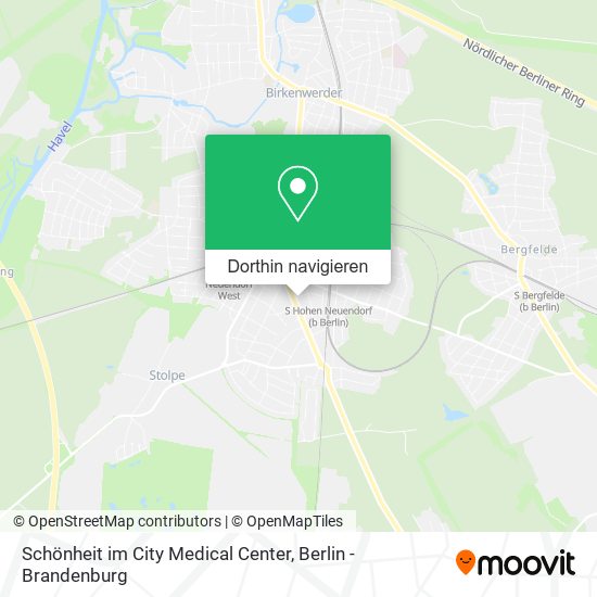 Schönheit im City Medical Center Karte