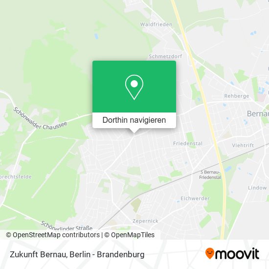 Zukunft Bernau Karte