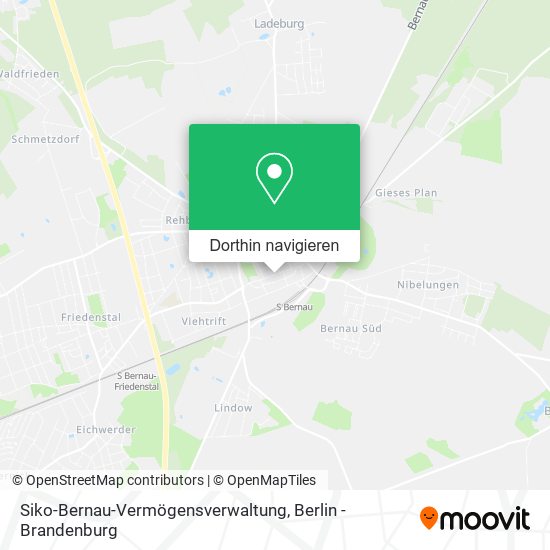 Siko-Bernau-Vermögensverwaltung Karte