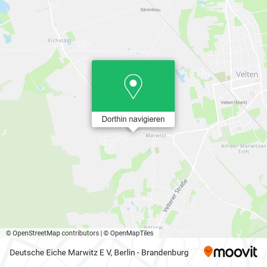 Deutsche Eiche Marwitz E V Karte