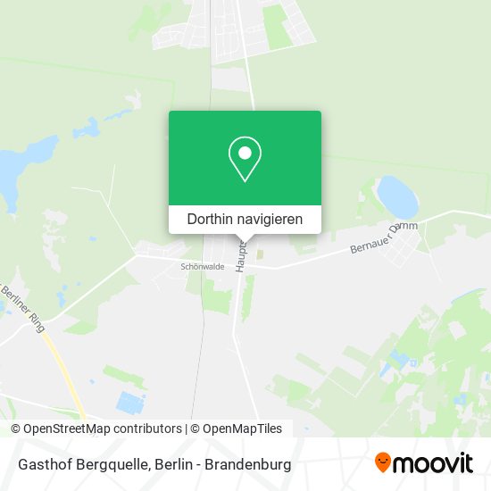 Gasthof Bergquelle Karte