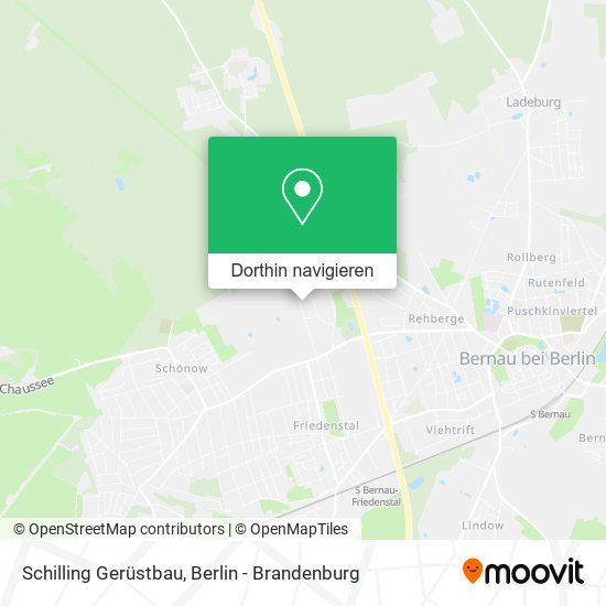 Schilling Gerüstbau Karte