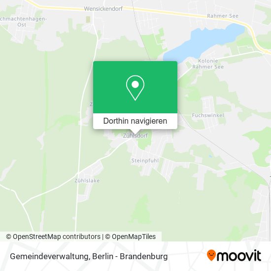 Gemeindeverwaltung Karte