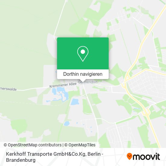 Kerkhoff Transporte GmbH&Co.Kg Karte