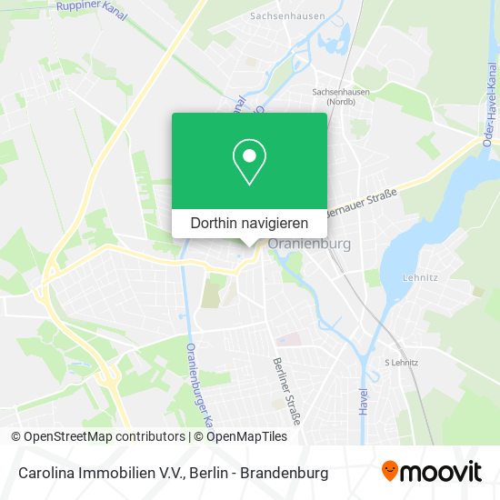 Carolina Immobilien V.V. Karte