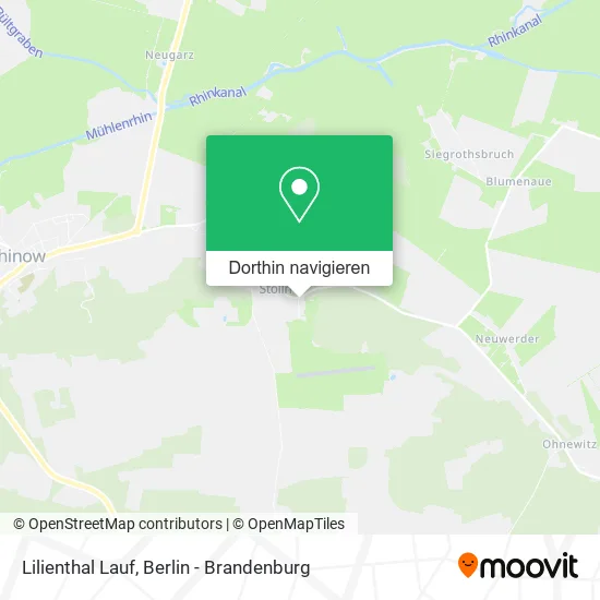 Lilienthal Lauf Karte