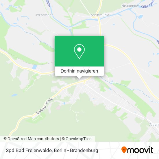 Spd Bad Freienwalde Karte