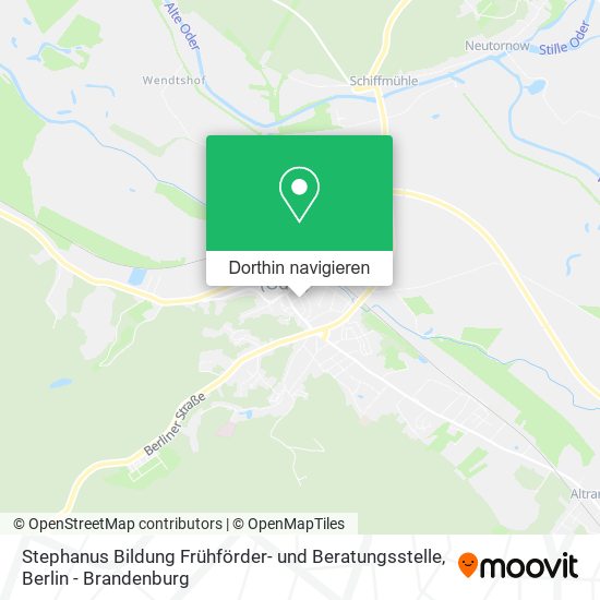 Stephanus Bildung Frühförder- und Beratungsstelle Karte