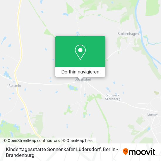 Kindertagesstätte Sonnenkäfer Lüdersdorf Karte
