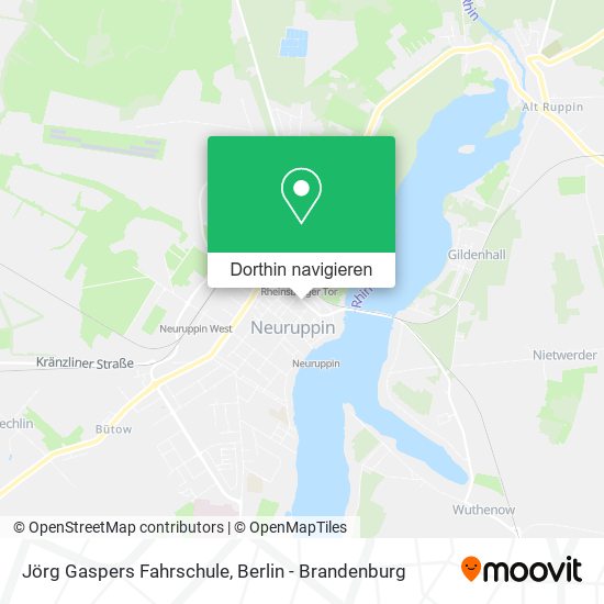Jörg Gaspers Fahrschule Karte