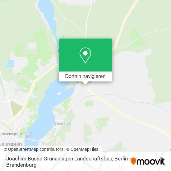 Joachim Busse Grünanlagen Landschaftsbau Karte