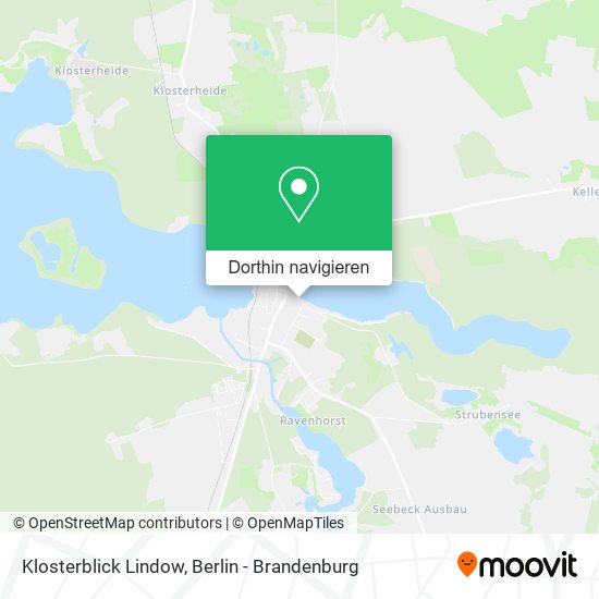 Klosterblick Lindow Karte