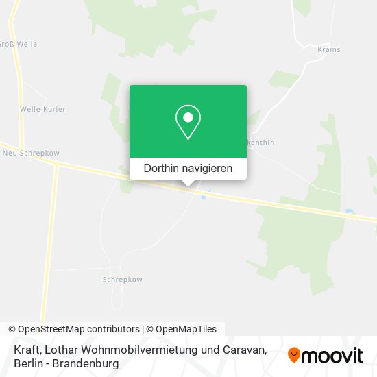 Kraft, Lothar Wohnmobilvermietung und Caravan Karte