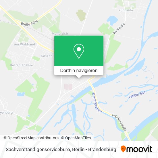 Sachverständigenservicebüro Karte