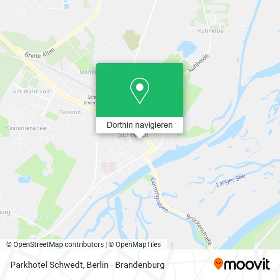 Parkhotel Schwedt Karte