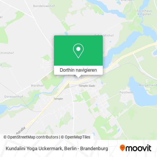 Kundalini Yoga Uckermark Karte