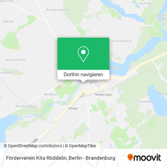 Förderverein Kita Röddelin Karte