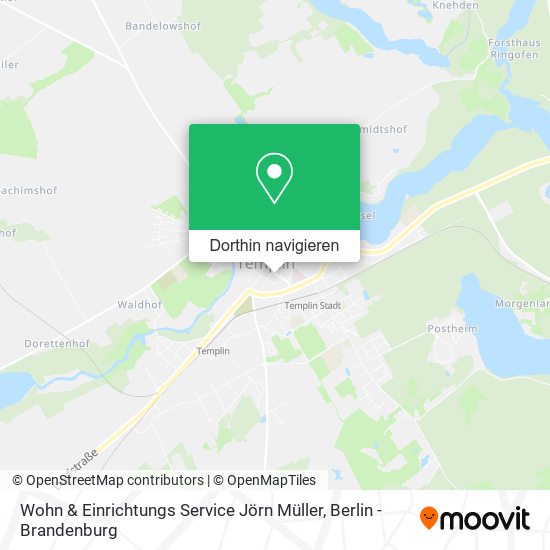 Wohn & Einrichtungs Service Jörn Müller Karte