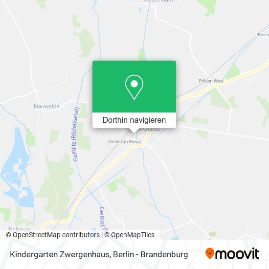Kindergarten Zwergenhaus Karte
