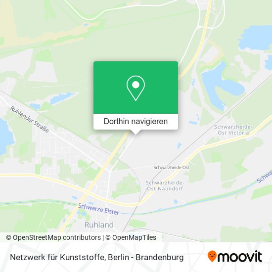 Netzwerk für Kunststoffe Karte