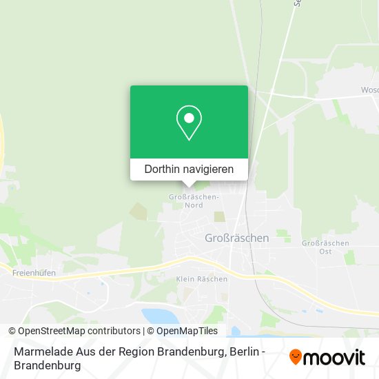 Marmelade Aus der Region Brandenburg Karte