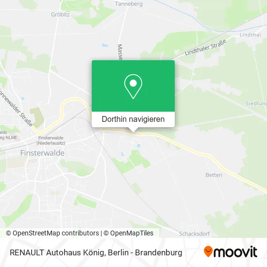 RENAULT Autohaus König Karte