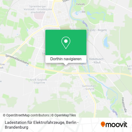 Ladestation für Elektrofahrzeuge Karte