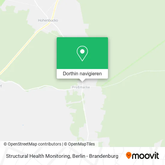 Structural Health Monitoring Karte