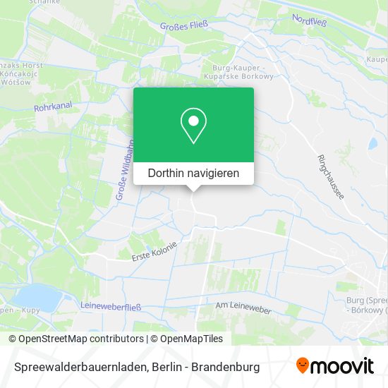 Spreewalderbauernladen Karte