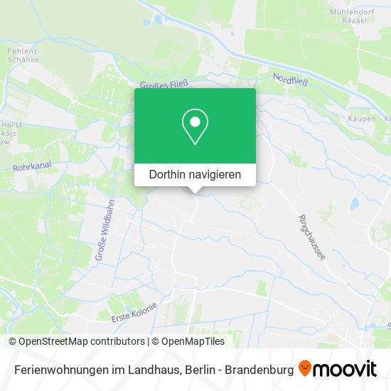 Ferienwohnungen im Landhaus Karte