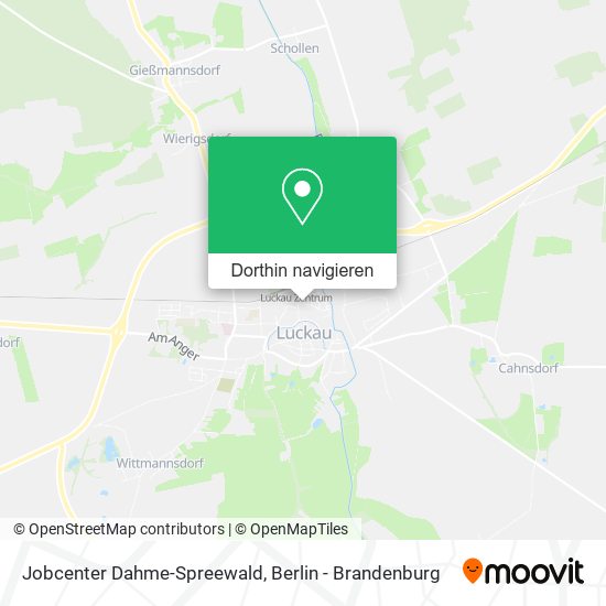 Jobcenter Dahme-Spreewald Karte