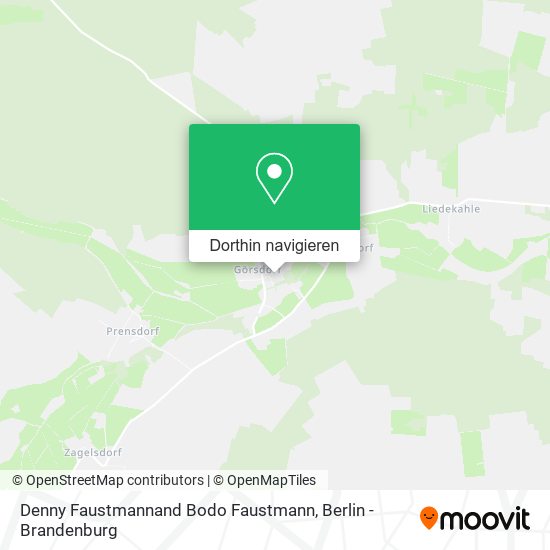 Denny Faustmannand Bodo Faustmann Karte