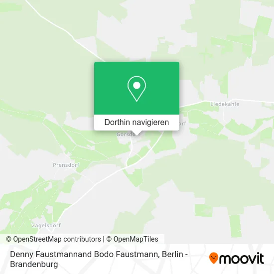 Denny Faustmannand Bodo Faustmann Karte