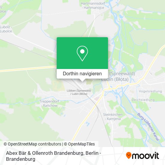 Abex Bär & Ollenroth Brandenburg Karte