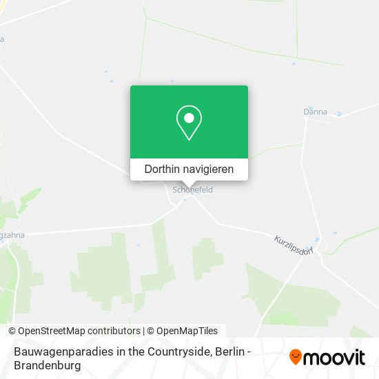Bauwagenparadies in the Countryside Karte