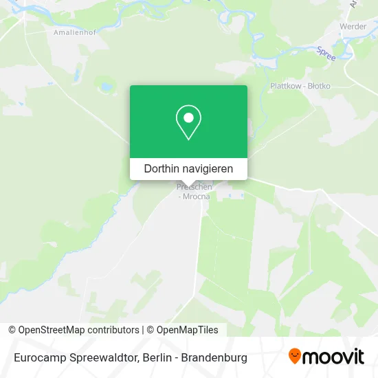Eurocamp Spreewaldtor Karte