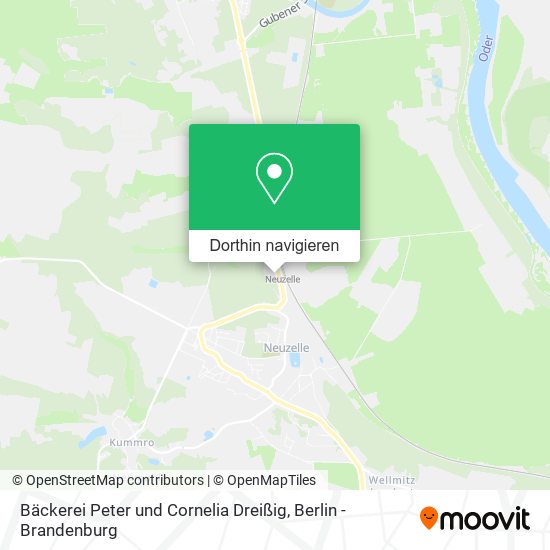 Bäckerei Peter und Cornelia Dreißig Karte