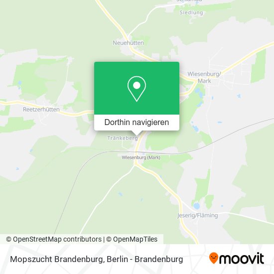 Mopszucht Brandenburg Karte